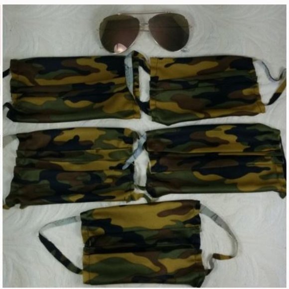 Celebrity Camo Other - Facemasks 5 Camo Lot NEW Reuseable Shield